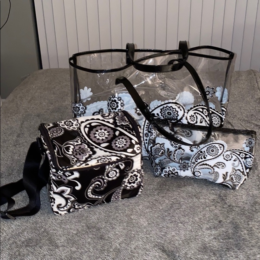 5-piece Vera Bradley Beach Bag Set Bundle